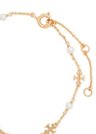 Tory Burch Moondance 18kt Gold-plated Logo Bracelet - One Size