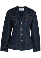 Ganni Panelled Denim Jacket