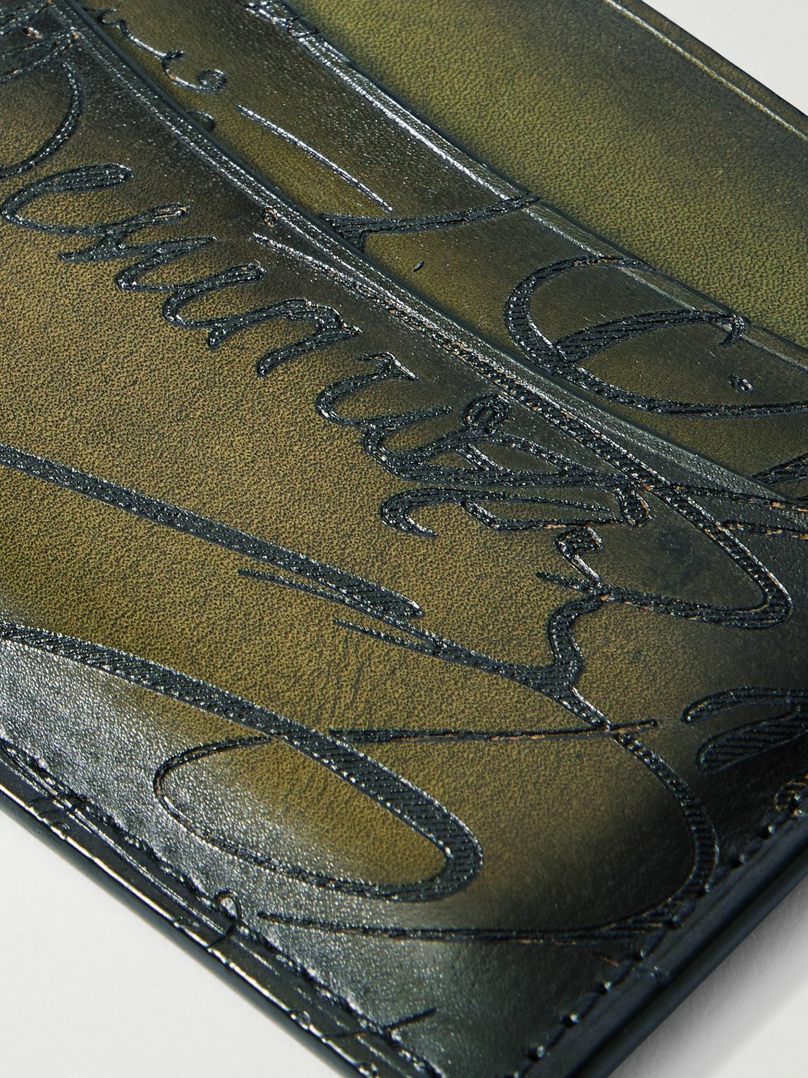 Berluti - Bambou Neo Scritto Venezia Leather Billfold Wallet
