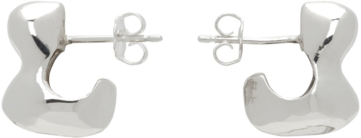 Photo: AGMES Silver Simone Bodmer Turner Edition Small Bubble Hoop Earrings