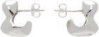 AGMES Silver Simone Bodmer Turner Edition Small Bubble Hoop Earrings