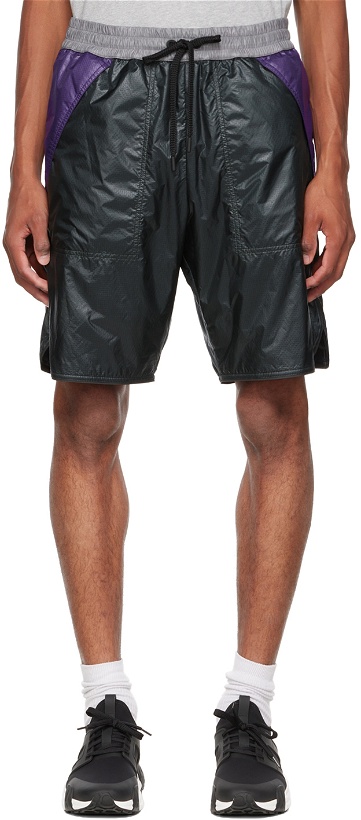Photo: Moncler Grenoble Black Insulated Shorts