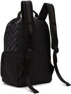 Versace Jeans Couture Black Saffiano Allover Backpack