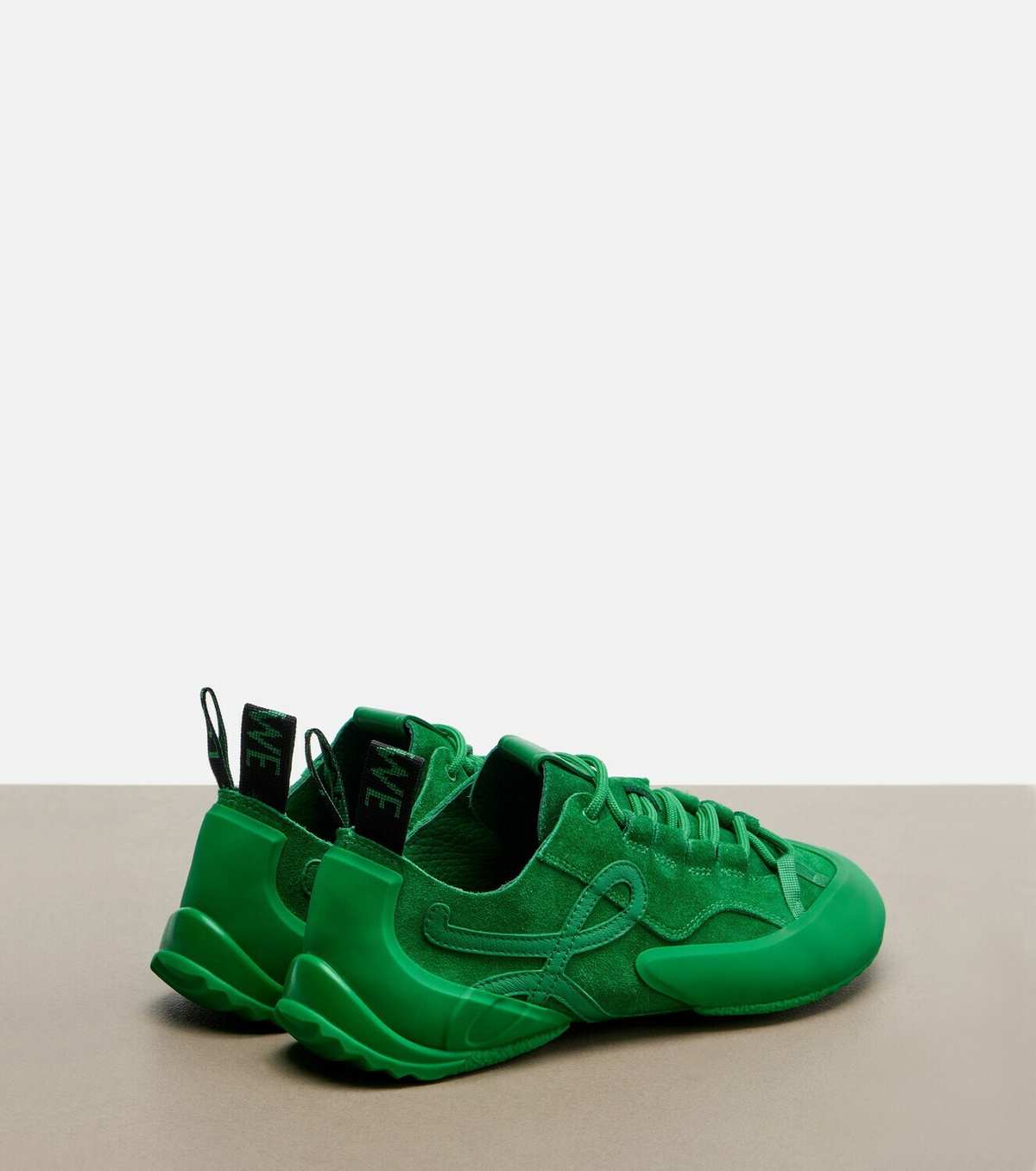 Loewe Grip Anagram suede sneakers