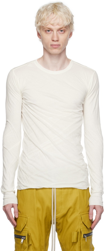 Photo: Rick Owens Off-White Double Long Sleeve T-Shirt