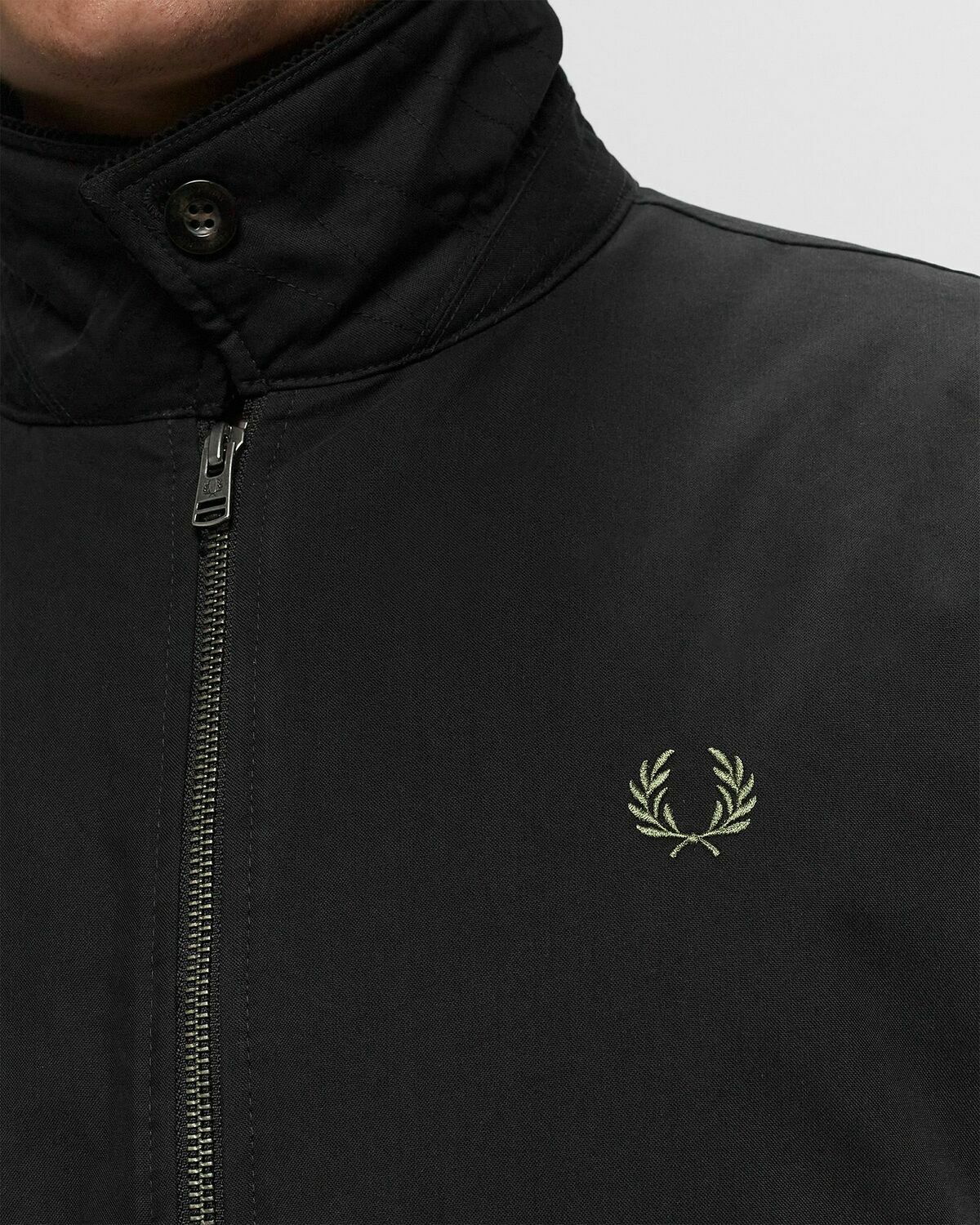 Fred Perry The Caban Jacket Black | Mainline Menswear United