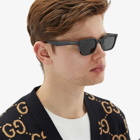 Gucci Men's Generation Light Sunglasses in Black/Grey