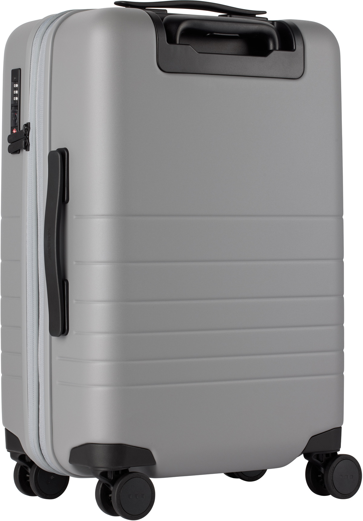 Monos Gray Expandable Carry-On Pro Suitcase