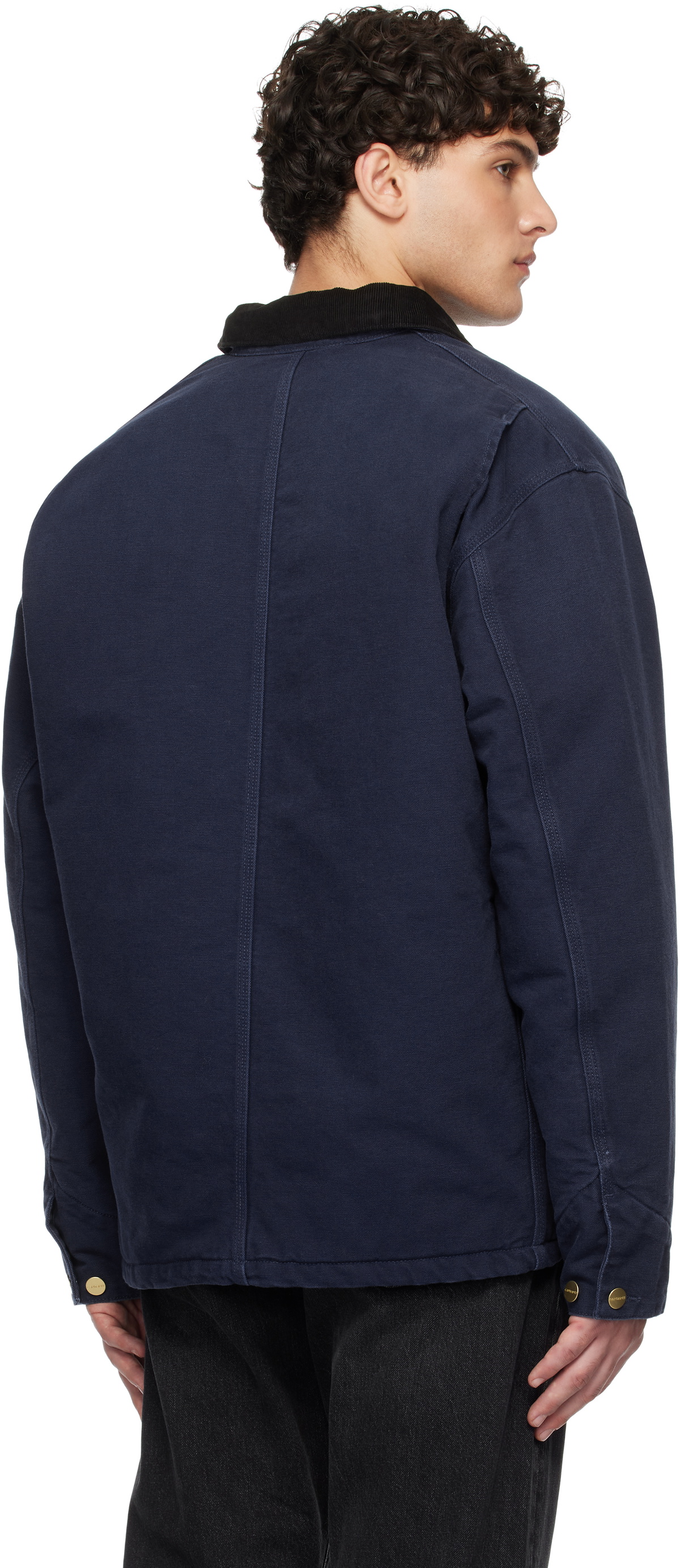 Carhartt Work In Progress Blue Winter OG Chore Jacket
