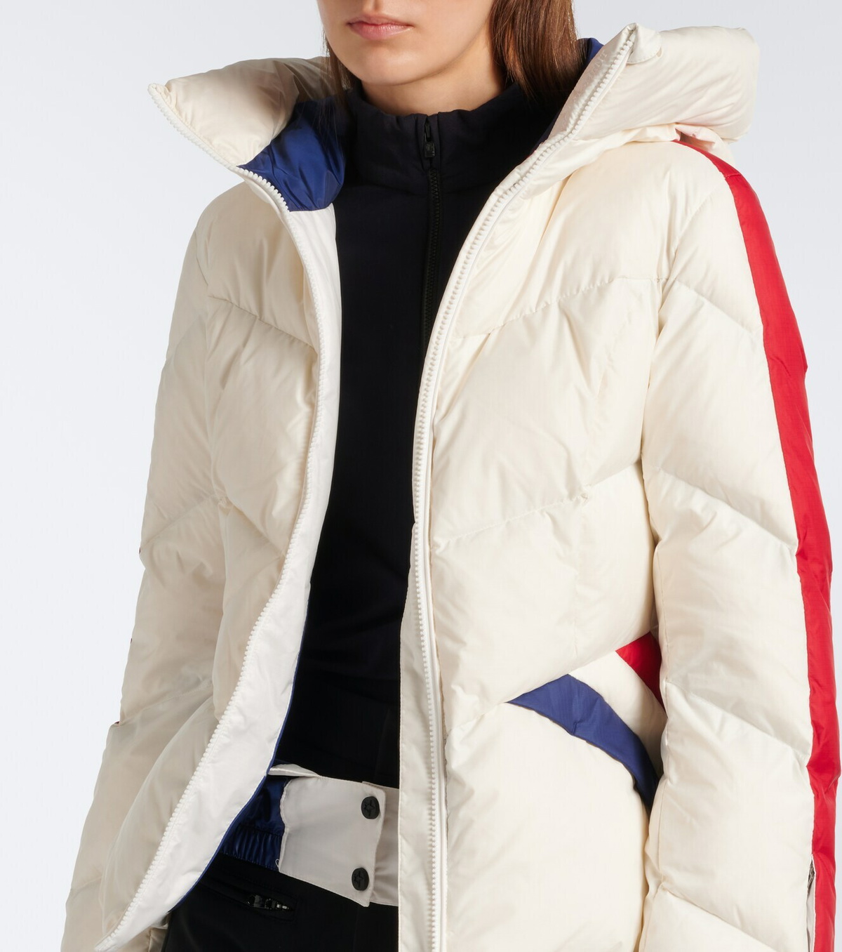 Perfect Moment Duvet hooded down ski jacket