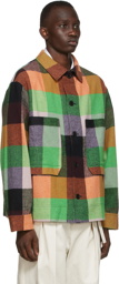 Henrik Vibskov Multicolor Checker Lamington Shirt