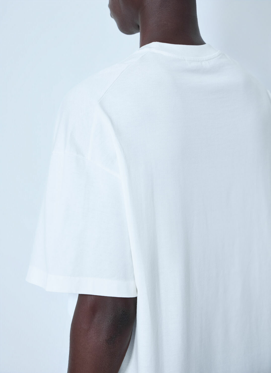 Jil Sander Cotton Jersey Crewneck T-Shirt