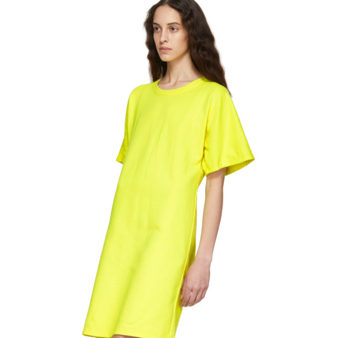 A-Plan-Application Yellow T-Shirt Dress