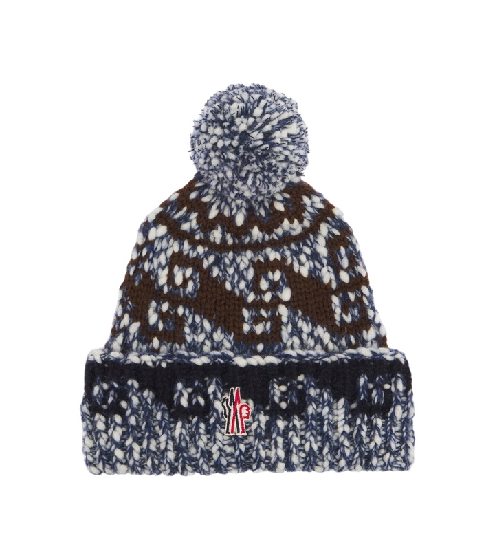 Photo: Moncler Grenoble Fair Isle wool and alpaca-blend beanie