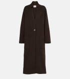 Lisa Yang Amie single-breasted cashmere coat