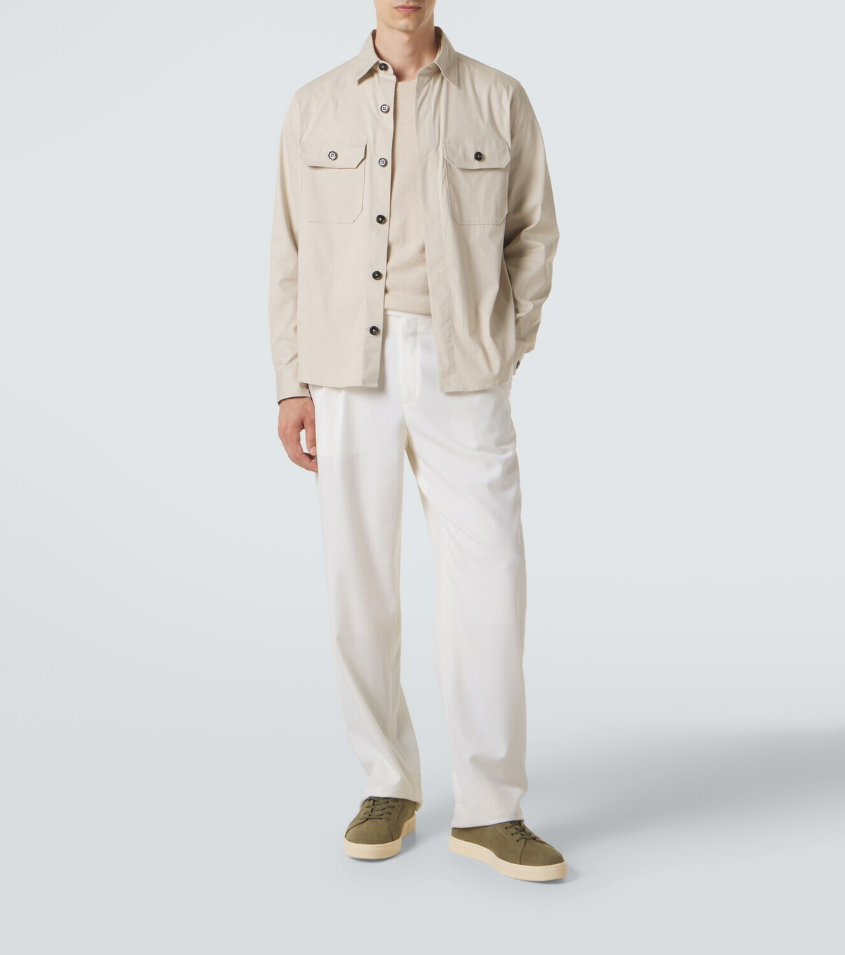 George Cleverley Jack II leather sneakers