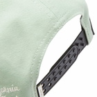 AMIRI Men's Chenille MA Patch Canvas Cap in Frosty Green