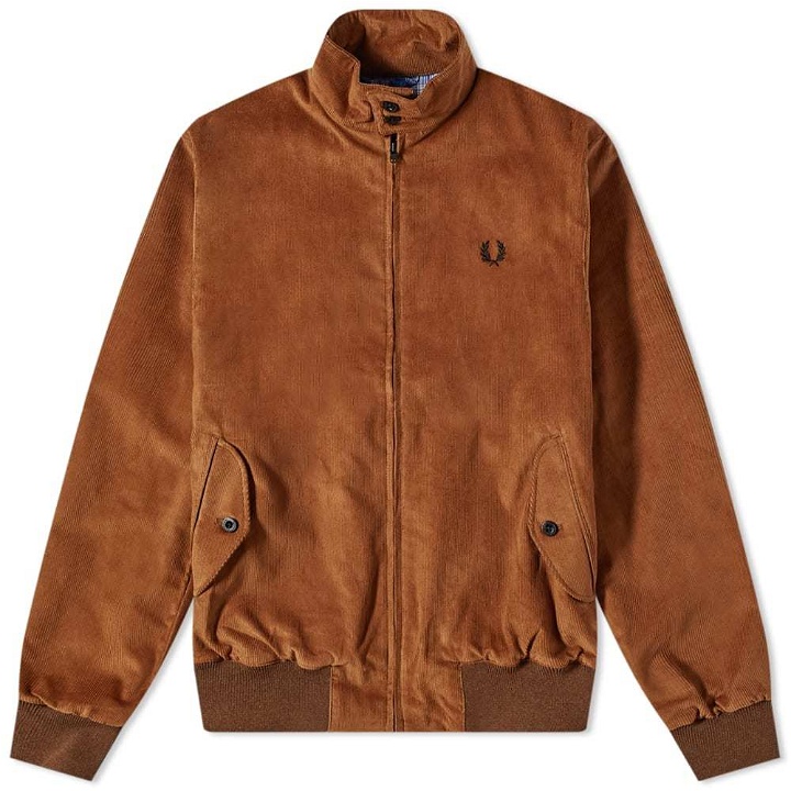 Photo: Fred Perry Made In England Corduroy Harrington Jacket