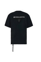 Ann Demeulemeester Black Cotton Oversize T-shirt