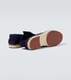 Loro Piana Seaside Walk suede espadrilles
