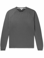 Peter Millar - Beaumont Performance Ribbed Stretch-Jersey Golf Sweatshirt - Gray