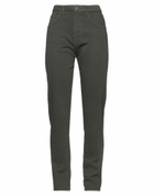 Manila Grace Womens Pants Dark in Green