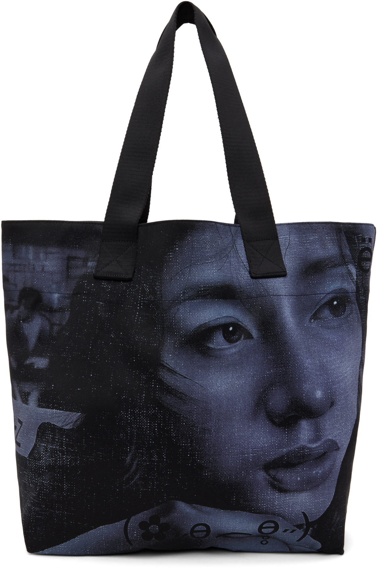 MISBHV Black Maciej Kość Edition Portrait Tote
