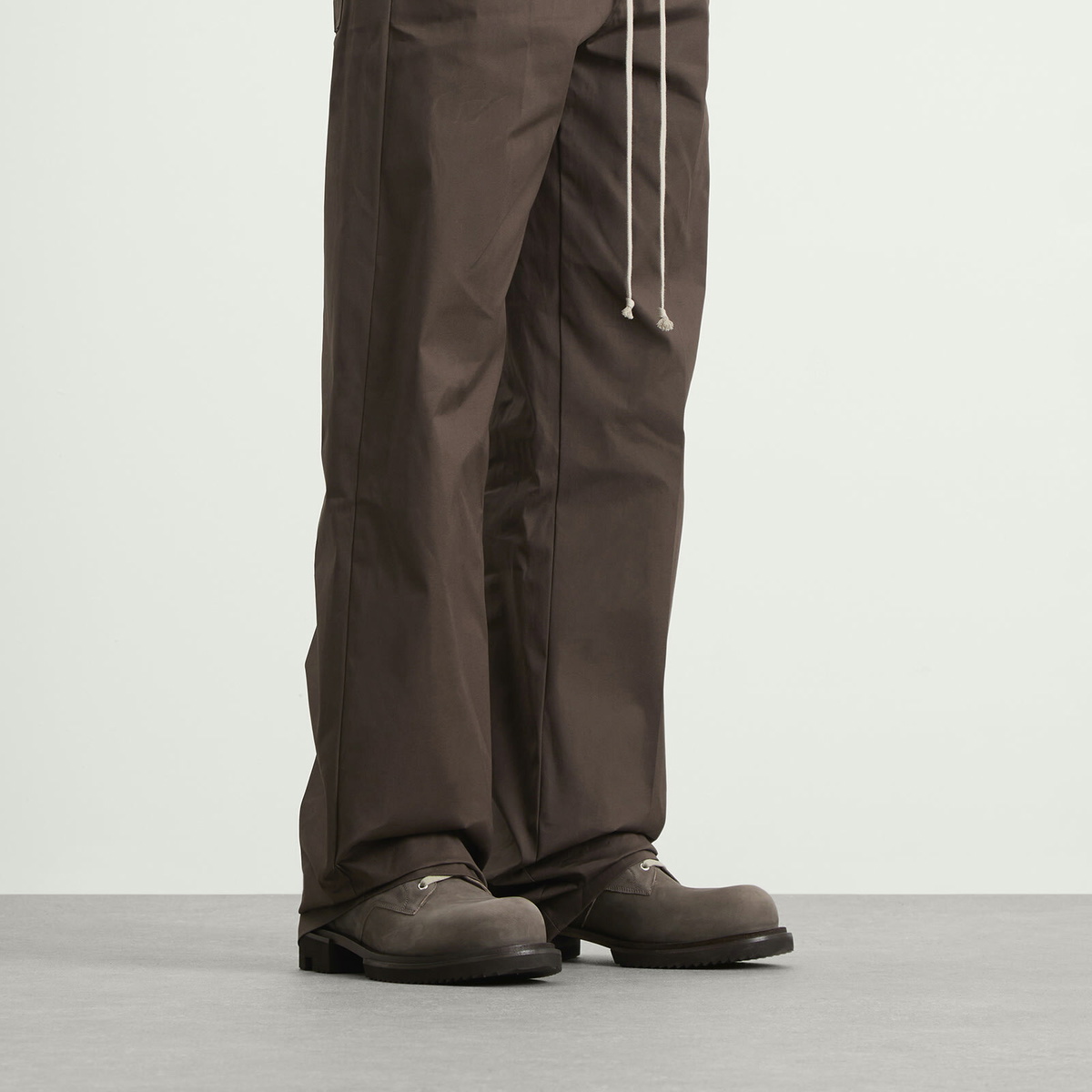 Rick Owens Men's Army Gabe Boot in Dark Dust