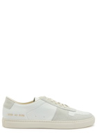 Common Projects Bball Panelled Leather Sneakers White
