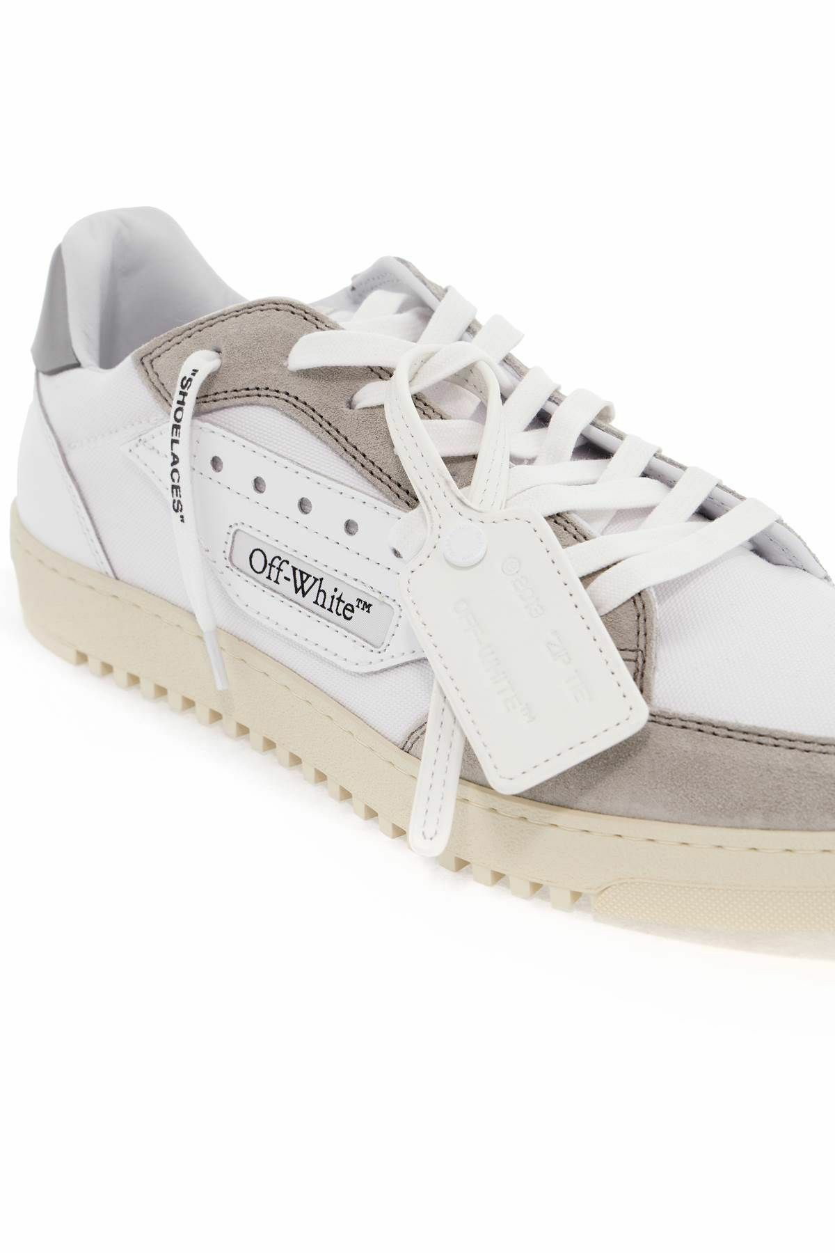 OFF-WHITE セヌット スリッフオン ミュル OWIJ011S21LEA001 0300 Off White Out Of Office 'Khaki White' - Off White