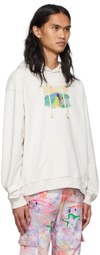 Carne Bollente Beige Full Front Hoodie