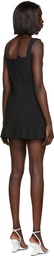 Coperni Black Belted Minidress