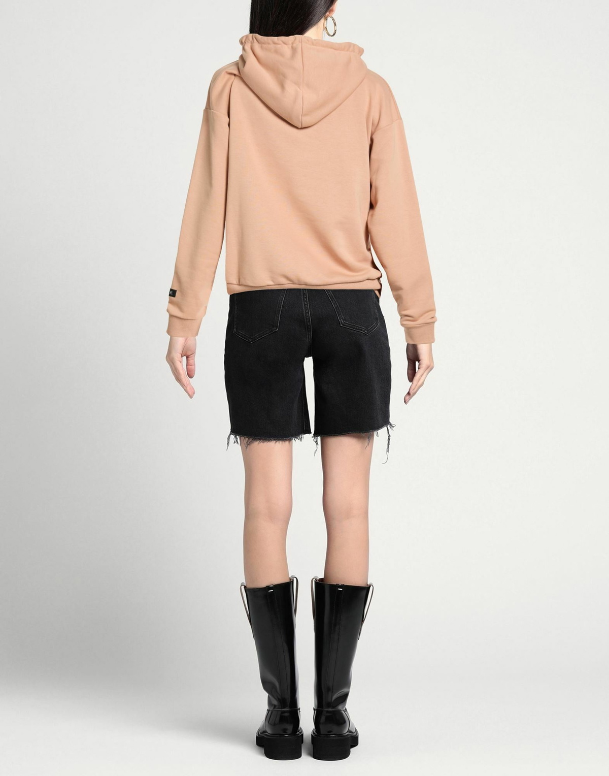 Shoe Womens Sweatshirt Apricot