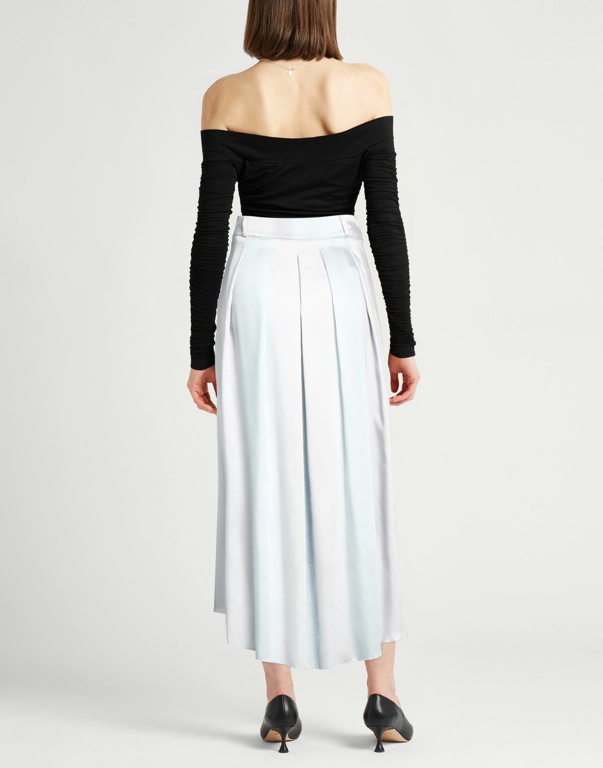 Peserico Womens Midi skirt Sky in Blue