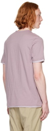 Vince Purple Double Layer T-Shirt