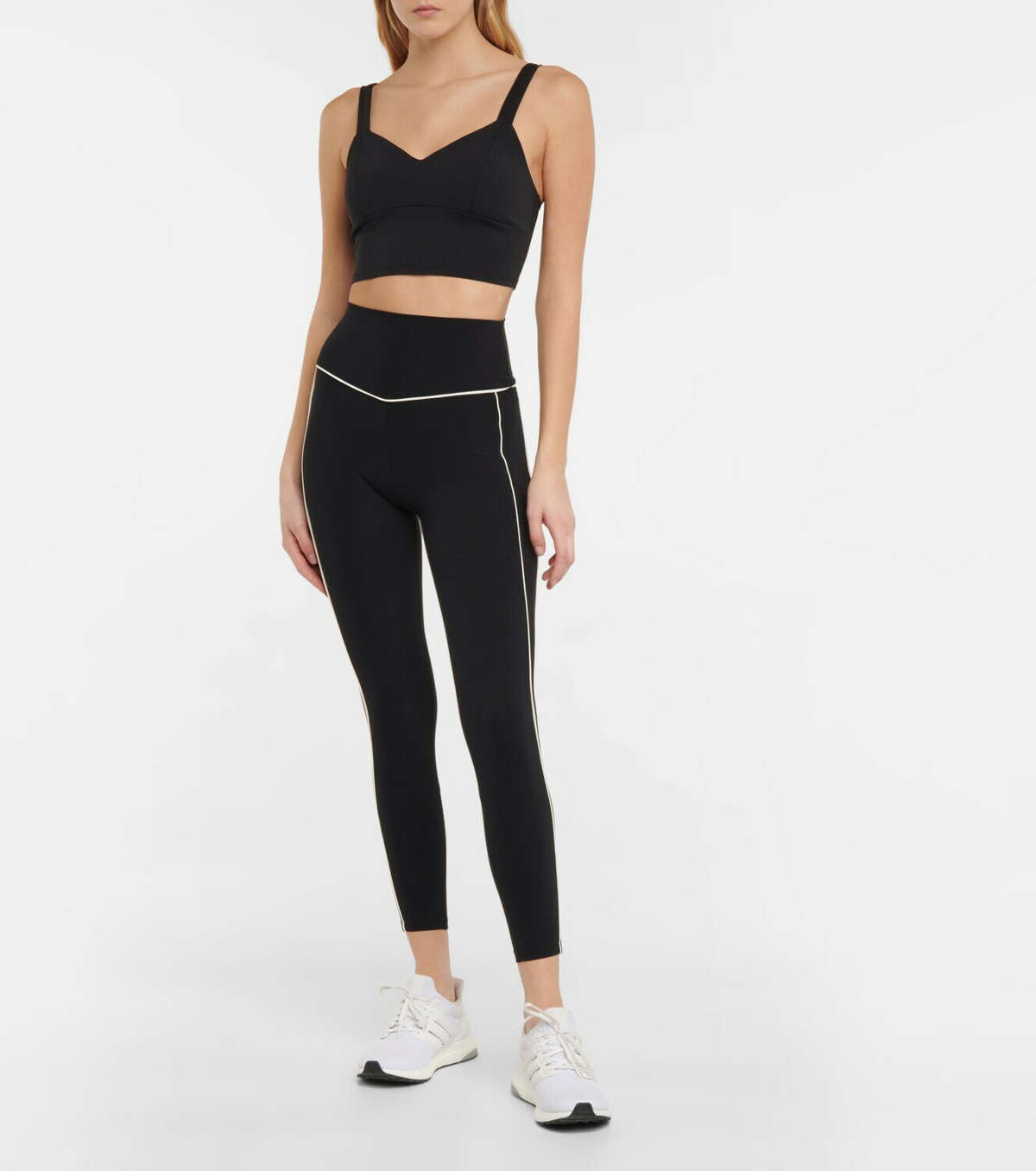 Lanston Sport Avion striped high-rise leggings Lanston Sport