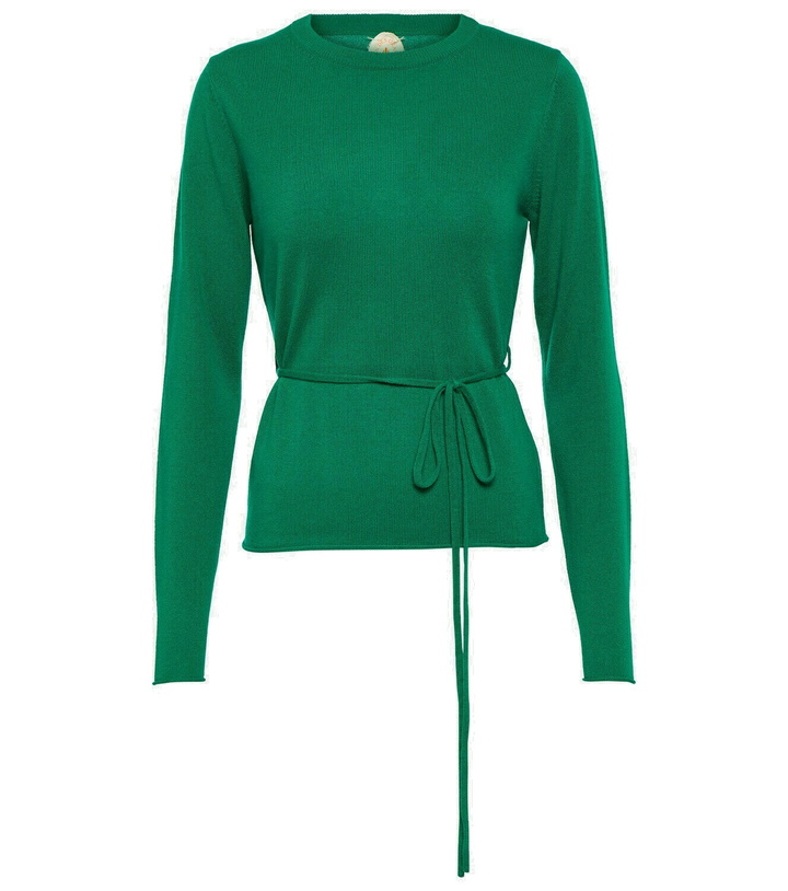 Photo: Jardin des Orangers Belted wool and cashmere sweater