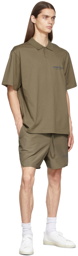 Essentials Taupe Volley Shorts