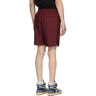 Rhude Burgundy Warm-Up Shorts