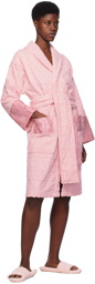 Versace Underwear Pink 'I Heart Baroque' Robe