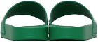 Dsquared2 Green Logo Slides