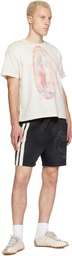 424 Black Sport Shorts