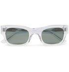 Sun Buddies - Lubna Square-Frame Acetate Sunglasses - Neutrals