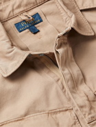 POLO RALPH LAUREN - Belted Cotton-Twill Jacket - Neutrals