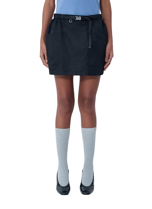 Photo: Prada Re-Nylon Belted Mini Skirt
