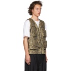 Stay Made SSENSE Exclusive Tan Leopard Beuys Vest