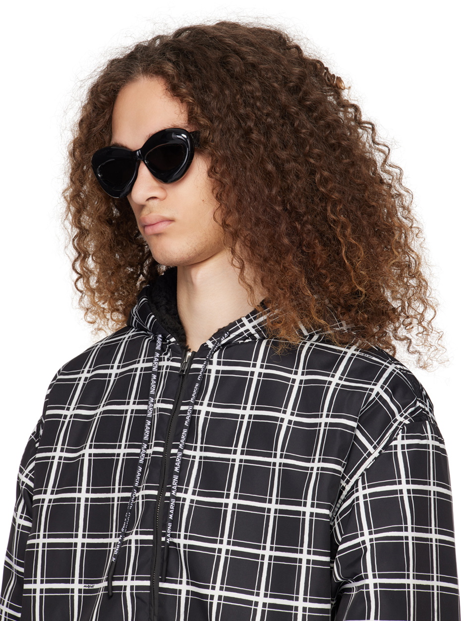 LOEWE Black Inflated Cat-Eye Sunglasses Loewe display picture 1