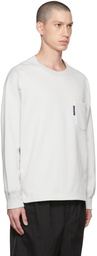 Comme des Garçons Homme Gray Pocket Sweatshirt