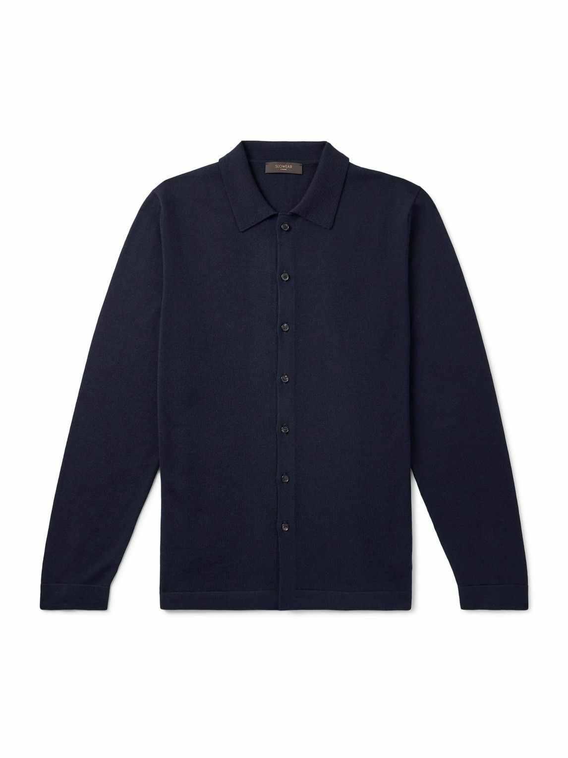 Incotex - Wool Cardigan - Blue