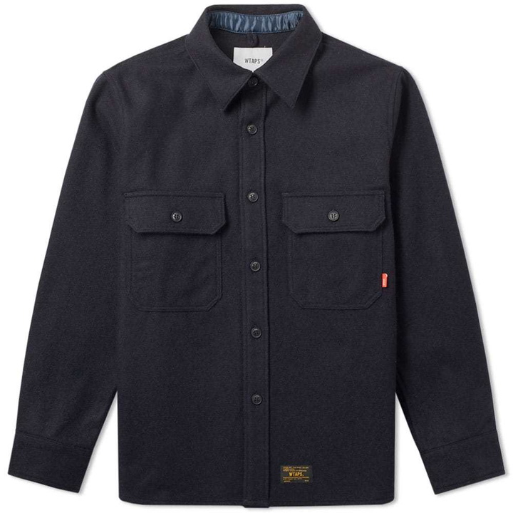 Photo: WTAPS CPO Shirt Blue